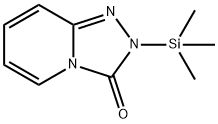 1,2,4-Triazolo[4,3-a]pyridin-3(2H)-one, 2-(trimethylsilyl)- Structure