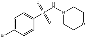 4-Bromo-N-morpholinobenzenesulfonamide 구조식 이미지