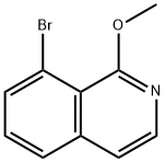 8-Bromo-1-methoxyisoquinoline Structure