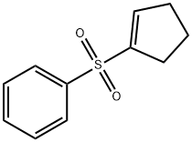 (1-cyclopenten-1-ylsulfonyl)Benzene 구조식 이미지