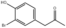 1-(3-Bromo-4-hydroxyphenyl)propan-2-one Structure