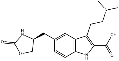 659738-69-9 (S)-3-(2-(dimethylamino)ethyl)-5-((2-oxooxazolidin-4-yl)methyl)-1H-indole-2-carboxylic acid