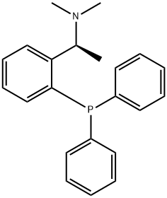 (S)-N,N-dimethyl-1-(2-(diphenylphosphino)phenyl)ethanamine 구조식 이미지