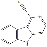 5H-Pyrido[4,3-b]indole-1-carbonitrile
 Structure