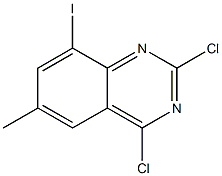 8-iodo-2,4-dichloro-6-methylquinazoline Structure