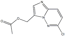 (6-Chloroimidazo[1,2-b]Pyridazin-3-yl)Methyl Acetate Structure