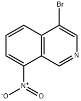4-Bromo-8-nitroisoquinoline Structure