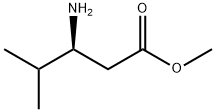 (S)-Methyl 3-amino-4-methylpentanoate Structure