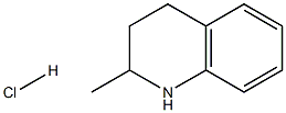 2-Methyl-1,2,3,4-tetrahydroquinoline hydrochloride 구조식 이미지