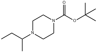 tert-butyl 4-sec-butylpiperazine-1-carboxylate Structure