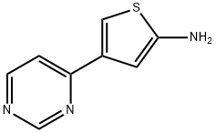 4-(pyrimidin-4-yl)thiophen-2-amine Structure