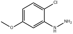 (2-chloro-5-methoxyphenyl)hydrazine 구조식 이미지
