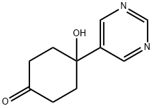 708274-26-4 4-Hydroxy-4-(5-pyrimidinyl)cyclohexanone