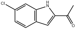 1-(6-chloro-1H-indol-2-yl)ethanone 구조식 이미지