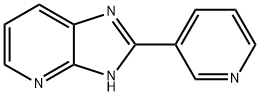 2-(3-pyridinyl)-3H-imidazo[4,5-b]pyridine 구조식 이미지