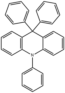 9,9,10-triphenyl-9,10-dihydroacridine Structure