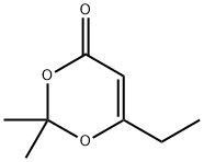 6-Ethyl-2,2-dimethyl-[1,3]dioxin-4-one Structure