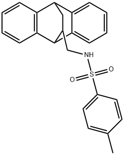 N-((9,10-dihydro-9,10-ethanoanthracen-11-yl)methyl)-4-methylbenzenesulfonamide 구조식 이미지