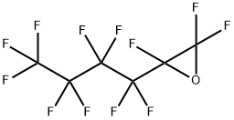 (Nonafluorobutyl)trifluorooxirane Structure