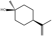 Cyclohexanol, 1-methyl-4-(1-methylethenyl)-, cis- 구조식 이미지
