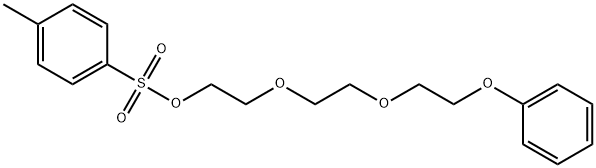 Ethanol, 2-[2-(2-phenoxyethoxy)ethoxy]-, 4-methylbenzenesulfonate Structure