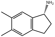 (1R)-5,6-DIMETHYLINDANYLAMINE Structure