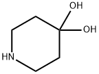 4-piperidinone monohydrate 구조식 이미지
