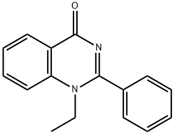 1-Ethyl-2-phenylquinazolin-4(1H)-one Structure