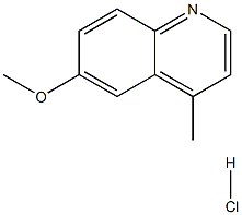 6-Methoxy-4-methylquinoline hydrochloride Structure