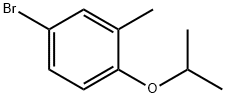 4-Bromo-1-isopropoxy-2-methylbenzene Structure