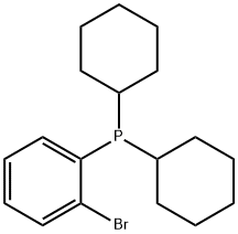 2-Bromo-dicyclohexylphenylphosphine Structure