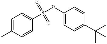 4-TERT-BUTYLPHENYL P-TOLUENESULFONATE Structure