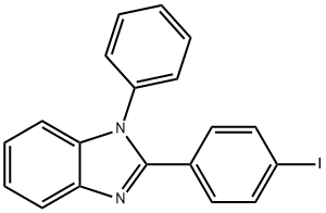 2-(4-Iodophenyl)-1-phenyl-1H-benzimidazole Structure