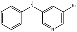 5-Bromo-N-phenylpyridin-3-amine Structure