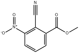 Methyl 2-cyano-3-nitrobenzoate 구조식 이미지