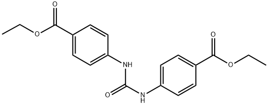 diethyl 4,4'-(carbonylbis(azanediyl))dibenzoate Structure