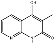 3-methyl-1,8-naphthyridine-2,4-diol 구조식 이미지