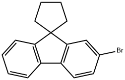 2'-bromospiro[cyclopentane-1,9'-fluorene] Structure