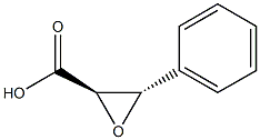 (2R,3S)-3-phenyloxiranecarboxylic acid Structure