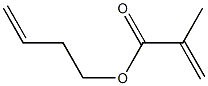 But-3-enyl 2-methylprop-2-enoate Structure