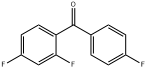 (2,4-Difluoro-phenyl)-(4-fluoro-phenyl)-methanone Structure