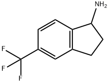 5-(TRIFLUOROMETHYL)-2,3-DIHYDRO-1H-INDEN-1-AMINE 구조식 이미지