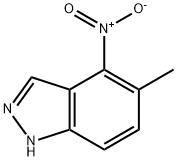 5-methyl-4-nitro-1H-indazole 구조식 이미지