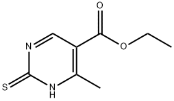 Ethyl 6-methyl-2-thioxo-1,2-dihydropyrimidine-5-carboxylate Structure