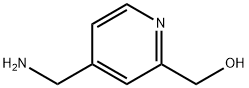 (4-(aminomethyl)pyridin-2-yl)methanol Structure