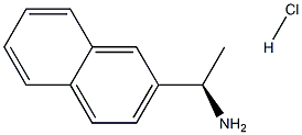 (R)-1-(Naphthalen-2-yl)ethanamine hydrochloride Structure