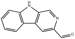 9H-Pyrido[3,4-b]indole-3-carboxaldehyde
 Structure