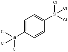 Silane, 1,4-phenylenebis[trichloro- Structure