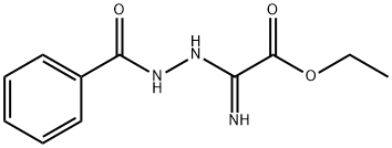 ethyl 2-amino-2-(2-benzoylhydrazono)acetate Structure