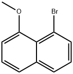 1-Bromo-8-methoxynaphthalene Structure